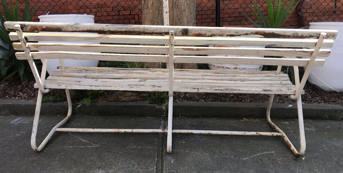Vintage Garden Bench Seat #3572 C