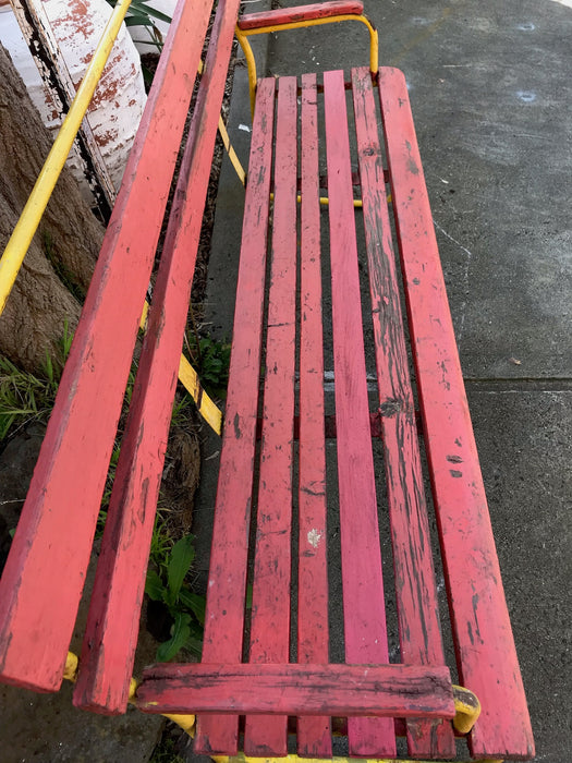 Vintage Garden Bench Seat #3572 D