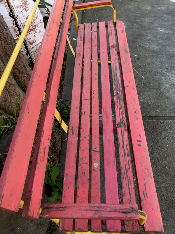 Vintage Garden Bench Seat #3572 D