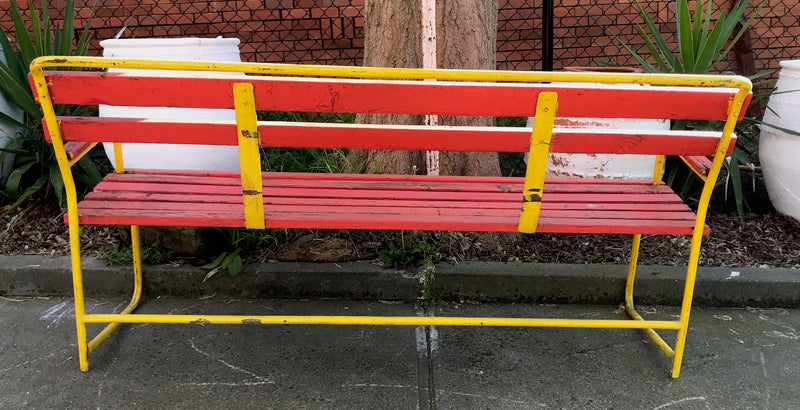Vintage Garden Bench Seat #3572 D