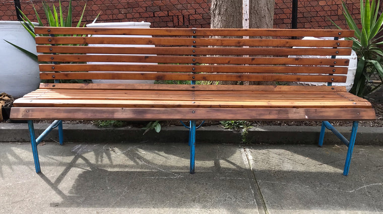Vintage Garden Bench Seat #3572 E  BYRON