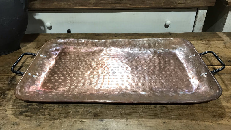 Copper Tray  #3575 Byron