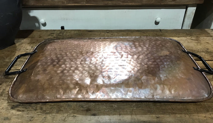 Copper Tray  #3575 Byron