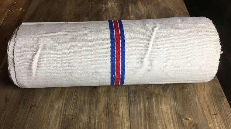 Vintage French Linen Roll 1940s  #3031 (Read Information About This Item)