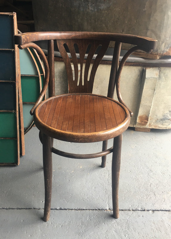 Vintage Czech Thonet Chairs x 6  # 3056