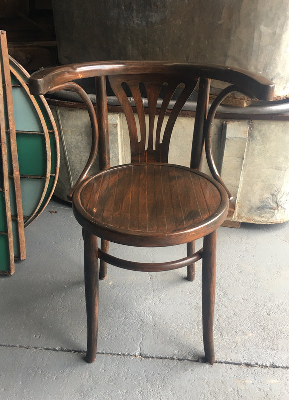 Vintage Czech Thonet Chairs x 6  # 3056