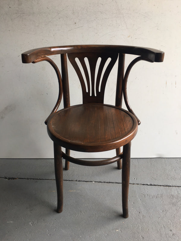 Vintage Czech Thonet Chairs x 6  # 3056