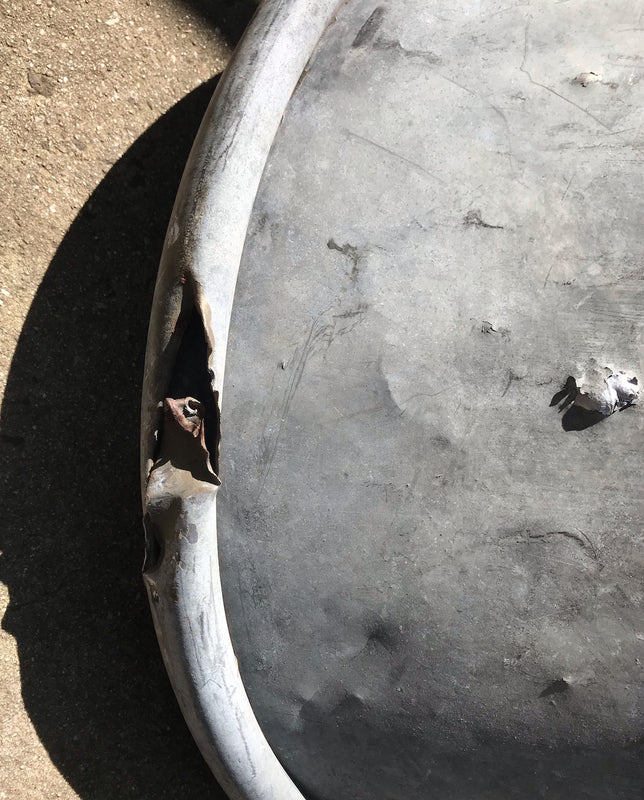 Vintage Galvanized Bath Tub #3585 A  Garden Use