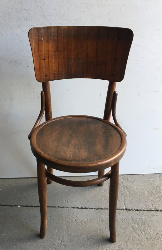 Vintage Czech Thonet Chairs x 6  # 3059