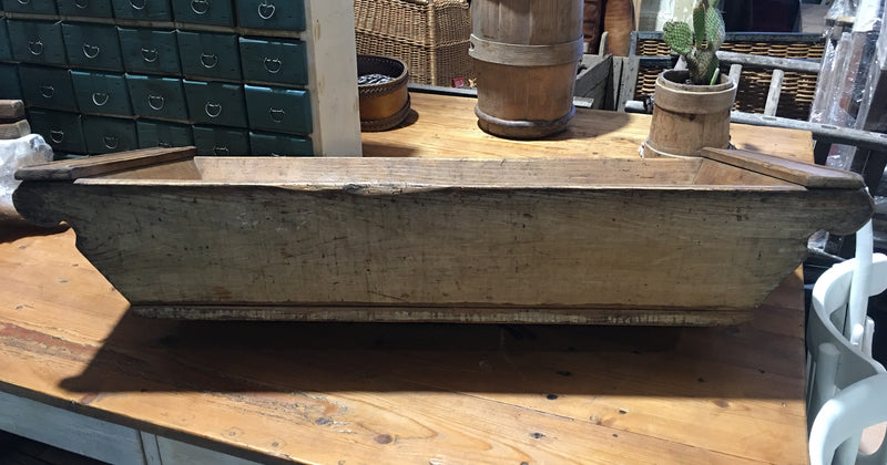 European Wooden  Trough #3021 (2) on hold Hannah