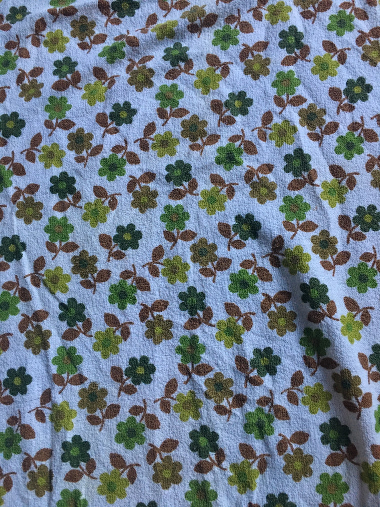 Vintage Terry Towelling Curtain   #C126