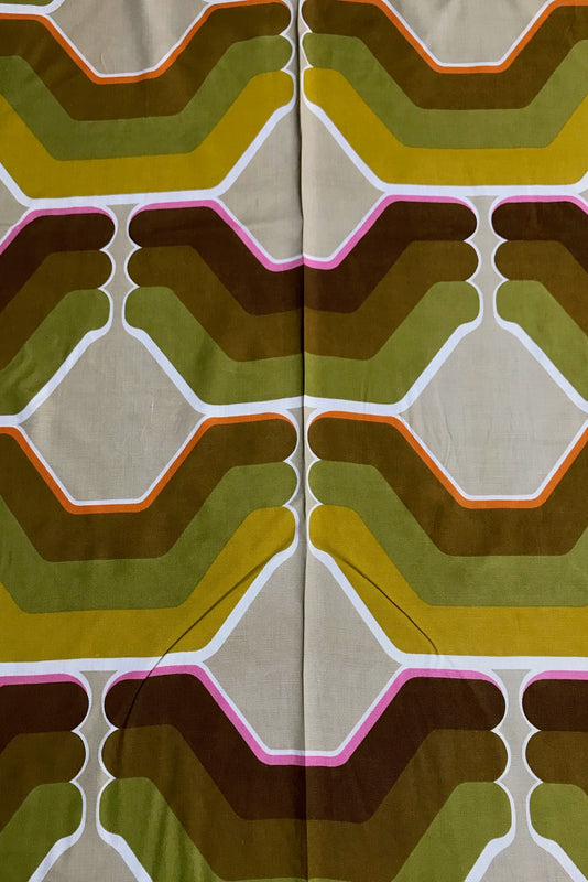 Vintage  Curtain  #F361  FREE AUS POSTAGE