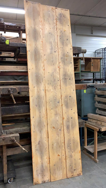 Belgian 1960s wooden cheese planks 3.3 mt long #3192