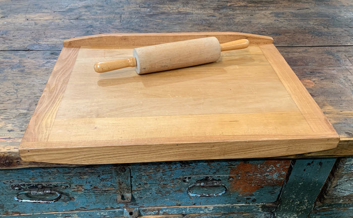 Vintage  European Double Sided  Pasta / Baking  Board  #4343