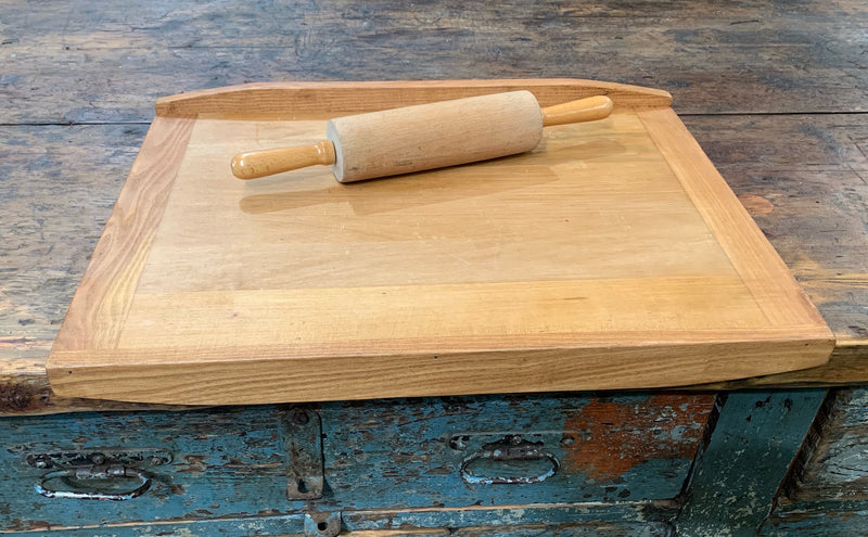 Vintage  European Double Sided  Pasta / Baking  Board  #4343