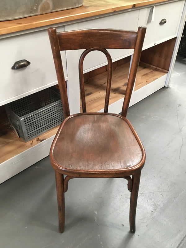 Vintage Czech Thonet Chairs x 4  # 3087