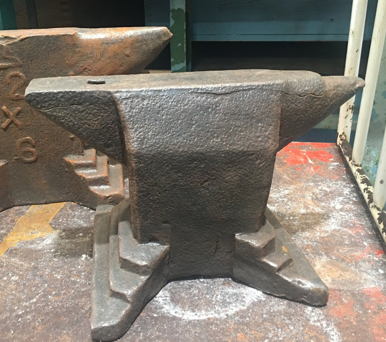 Vintage European Blacksmith Anvil #3090