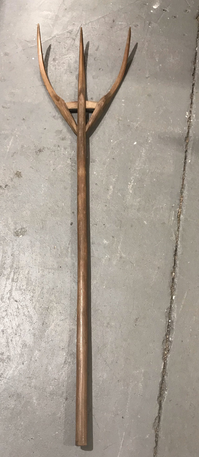 Vintage  European Wooden Hay Fork #3600 B