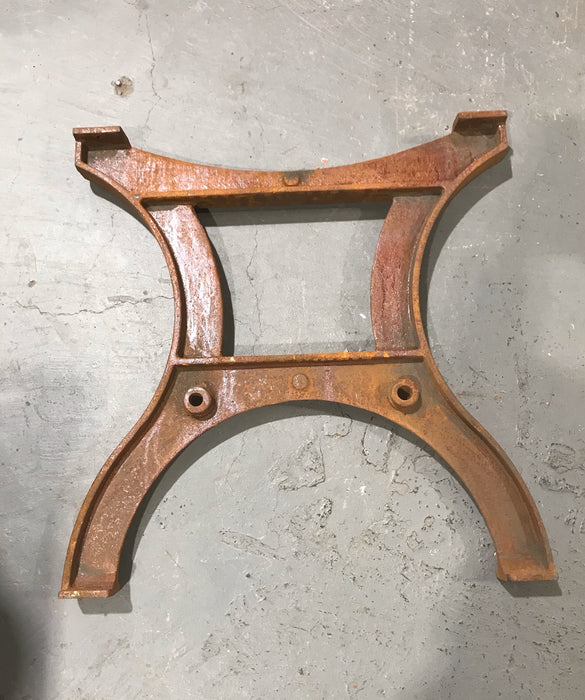 Vintage industrial European Workbench Cast Iron Legs  #3601 A