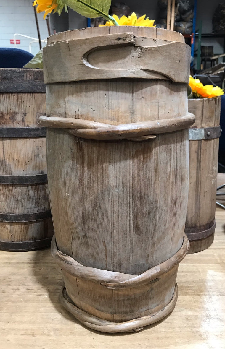 Vintage  European Wooden Churn #3609B