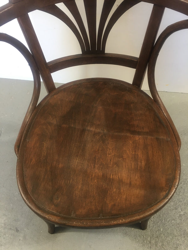 Vintage Czech Thonet Chair  # 3102 (14)