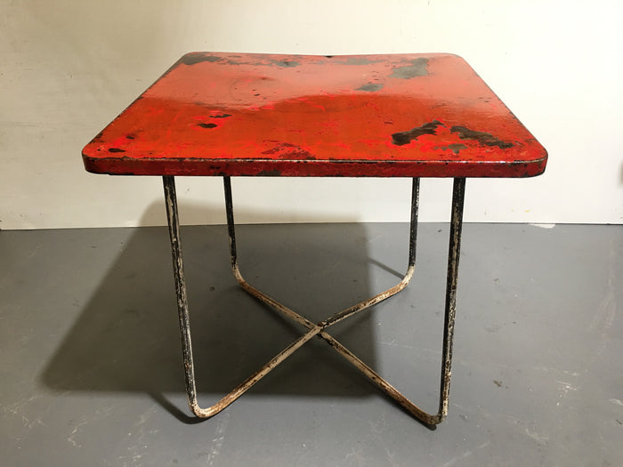 Vintage Metal Garden  Table  #3103 (1)