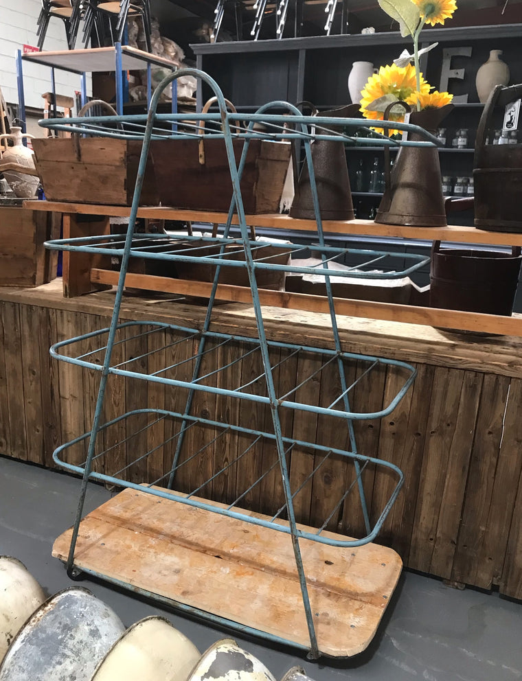 Vintage Eastern European Metal Rack  #3617