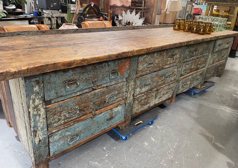 Vintage European Workbench  #4360