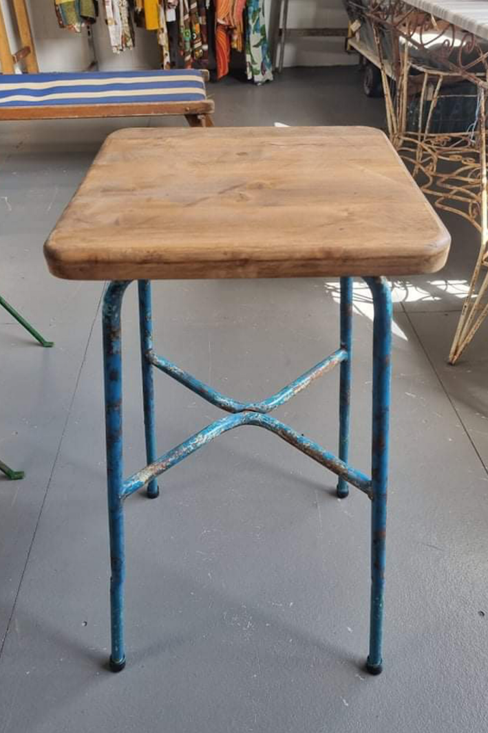 Vintage European Stool  #3619 Byron