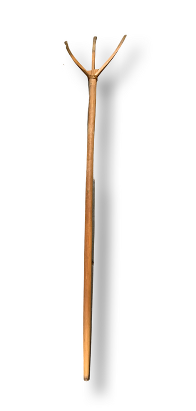 Vintage  European Wooden Hay Fork #4369