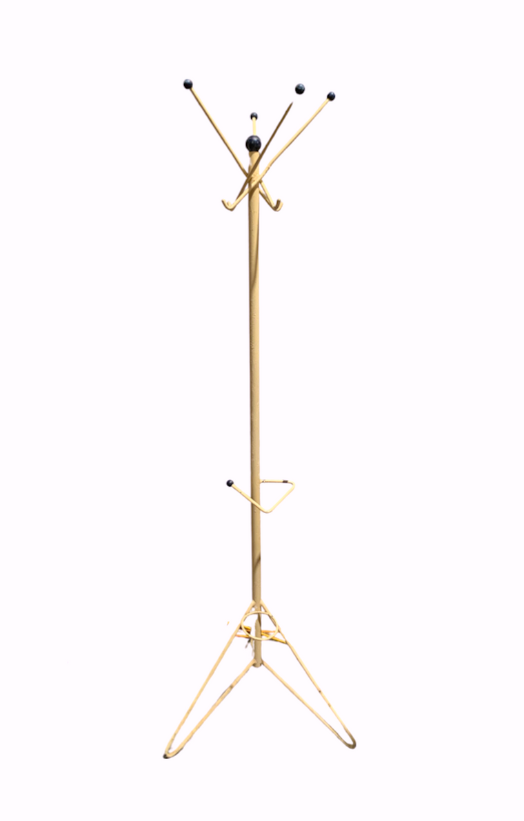 Vintage Metal Czech  Coat Rack  #4378