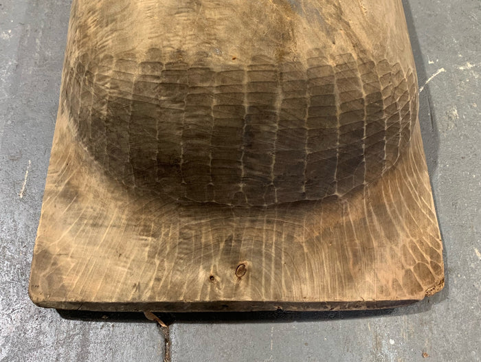Rustic  Wooden Dough Bowl #4385 Byron