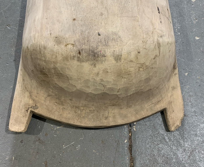 Rustic  Wooden Dough Bowl #4386 Byron