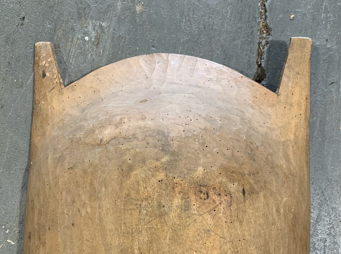 Rustic  Wooden Dough Bowl #4390