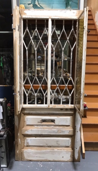 Vintage European Wooden  Door  #3628 Byron