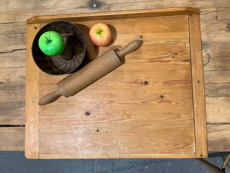 Vintage  European Double Sided  Pasta / Baking  Board  #4395