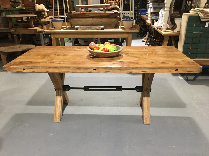 Vintage Baltic Pine Table  #3114