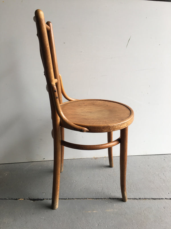 Vintage Czech Thonet Chair  # 3115 (1)