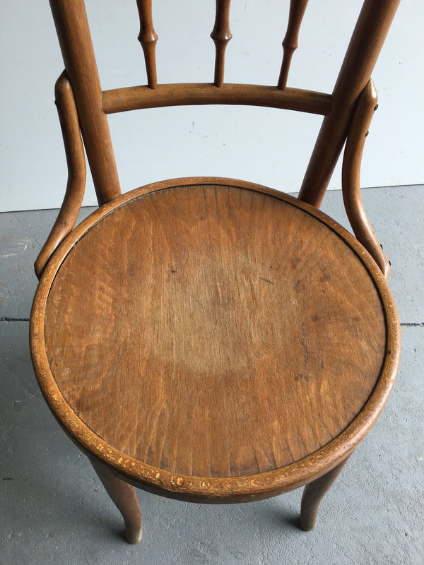 Vintage Czech Thonet Chair  # 3115 (1)