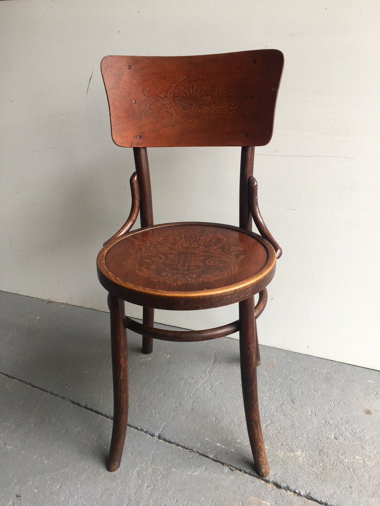 Vintage Czech Thonet Chair  # 3115 (5)