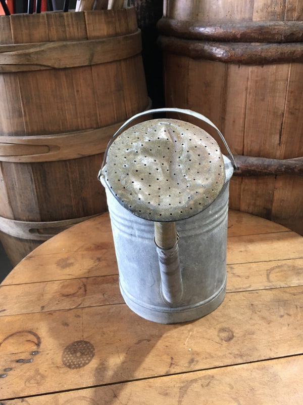 Vintage European  Galvanized Watering Can  #3121 (2)