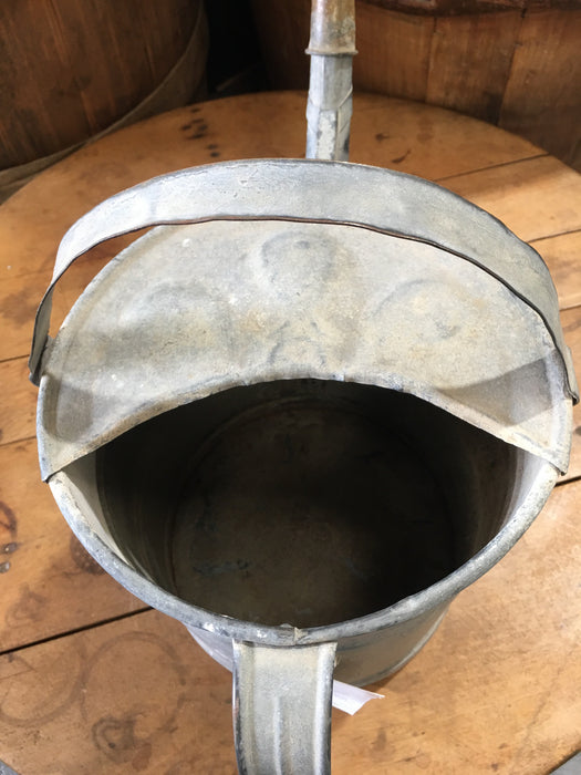 Vintage European  Galvanized Watering Can  #3121 (2)