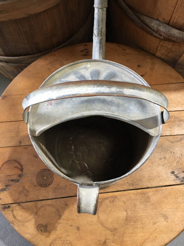Vintage European  Galvanized Watering Can  #3121 (3)