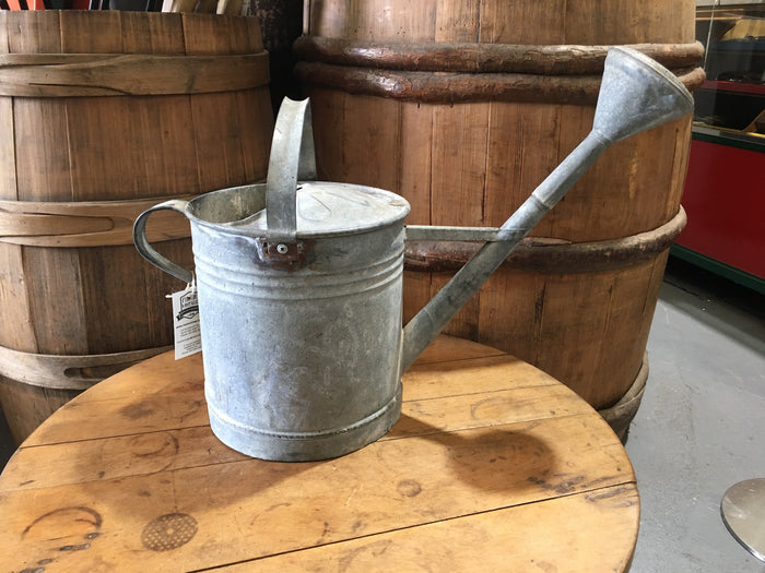 Vintage European  Galvanized Watering Can  #3121 (4)