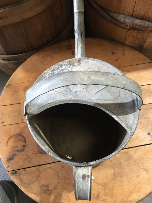 Vintage European  Galvanized Watering Can  #3121 (4)