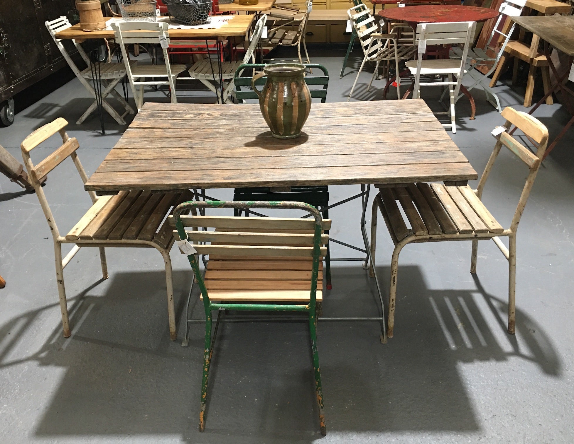Vintage Foldable Garden  Table  #3126 (3)