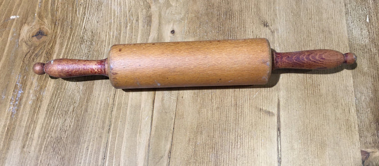 Vintage French wooden rolling pin #3158 (2)