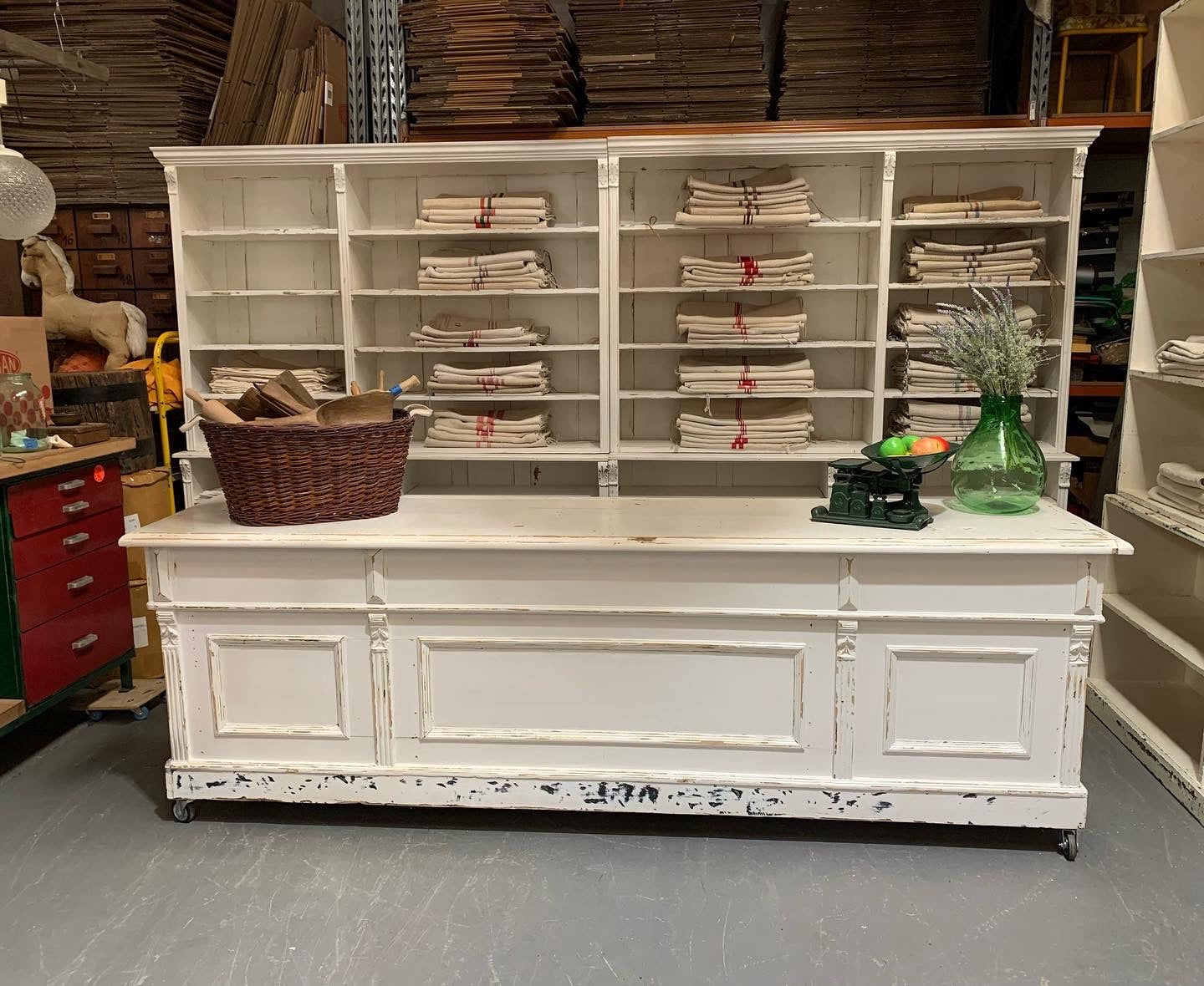 Vintage European  Shop Counter and Display Unit # 4410