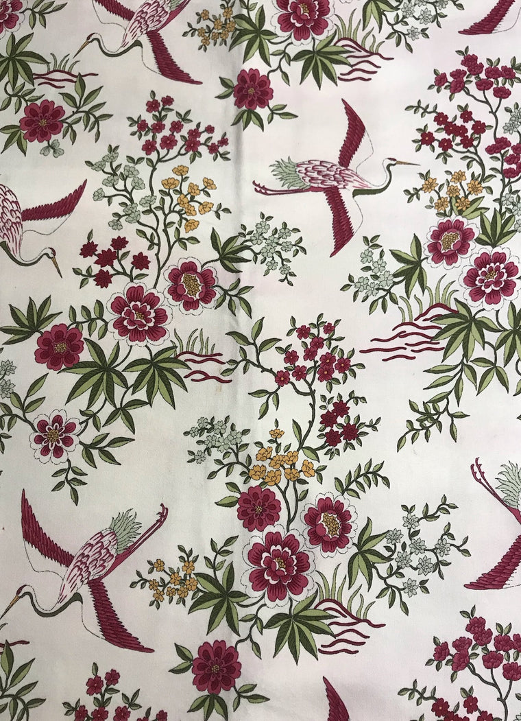 Vintage  Curtain/Fabric  #F388  FREE AUS POSTAGE