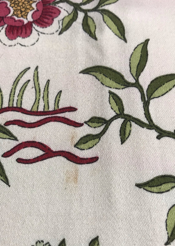 Vintage  Curtain/Fabric  #F388  FREE AUS POSTAGE